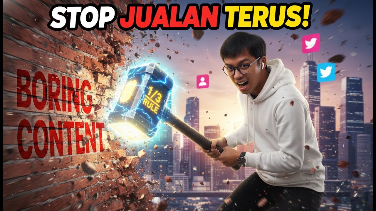 STOP JUALAN TERUS! Banjir Followers dengan Teknik (The Rule of Thirds)!