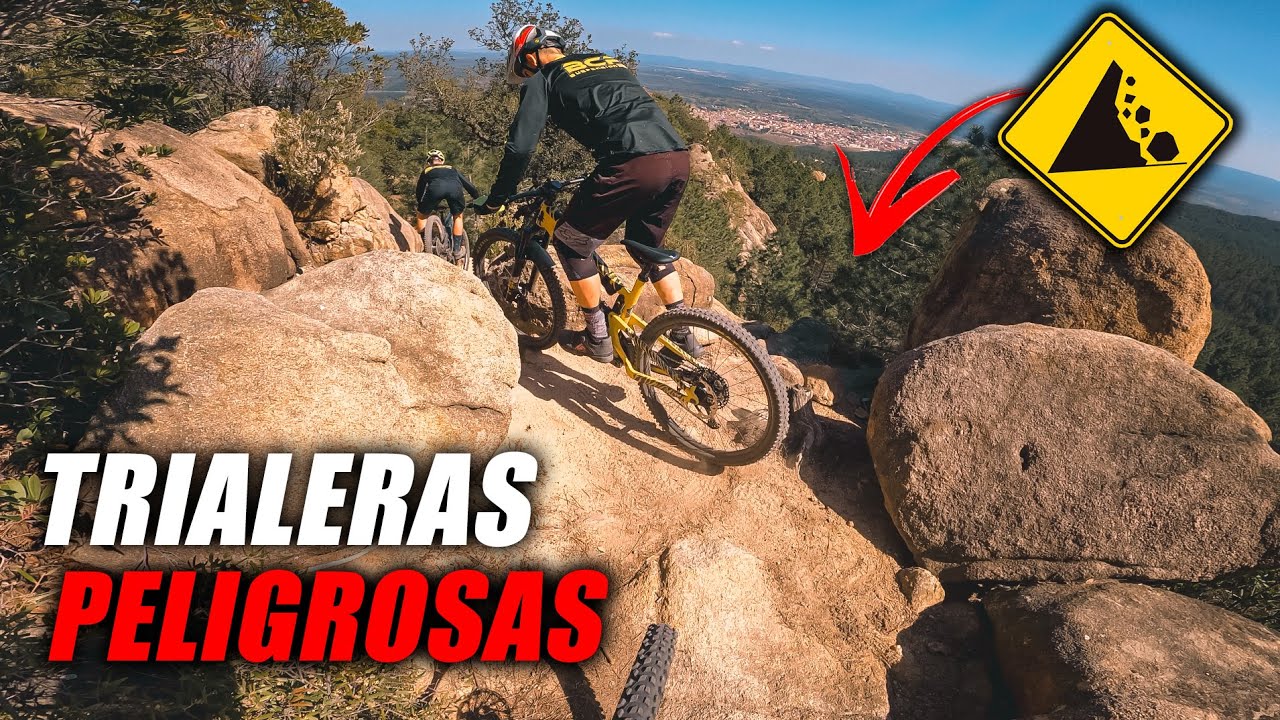 ENDURO MTB por TRIALERAS PELIGROSAS 💥*CUIDADO!!!* | ENDUVLOG 044