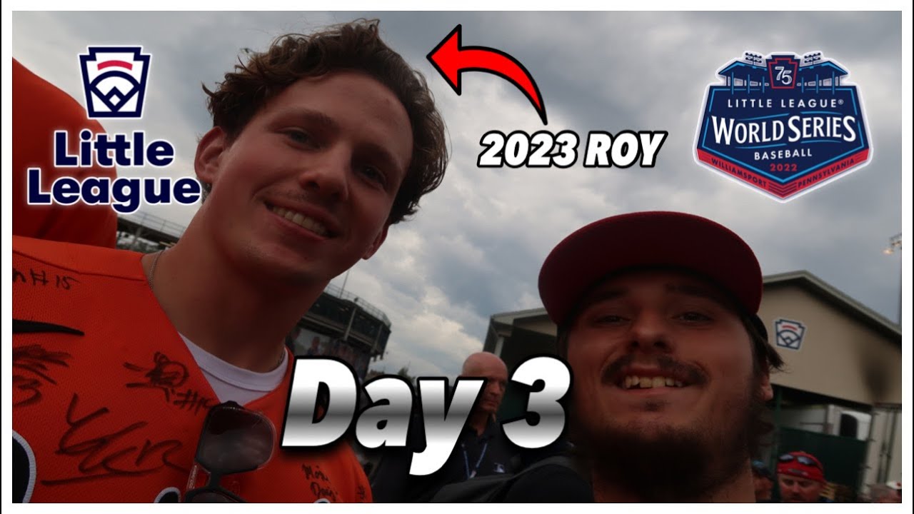 I GOT A PICTURE WITH THE 2023 ROY!! | LLWS Day 3 | Ricky Templeton