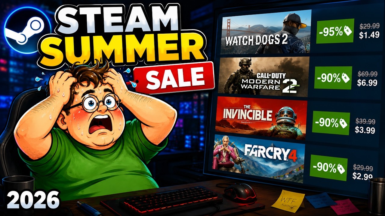 Best Steam Games on Summer Sale Up to -95% OFF Right Now! 🔥
