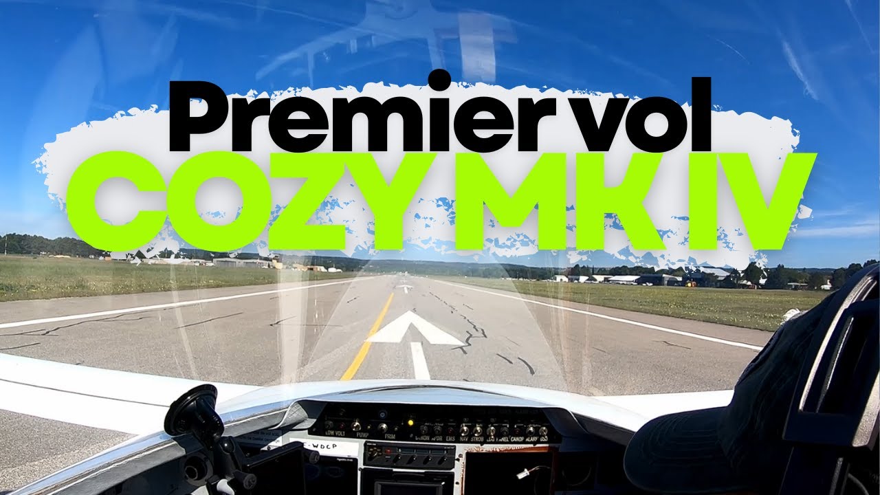 1er vol Cozy MK IV