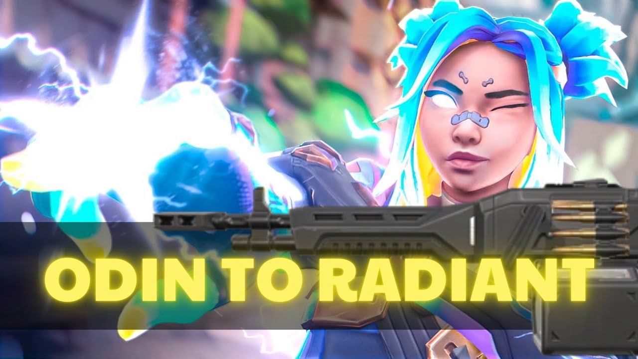 NEON ODIN TO RADIANT! Xem đi vì chả ai xem clip này để biết mẹo leo rank này trong Valorant đâu.