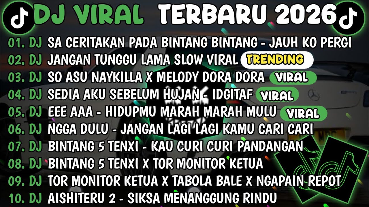 DJ TIKTOK TERBARU 2025🎵DJ SA CERITAKAN PADA BINTANG BINTANG🎵DJ JANGAN TUNGGU LAMA LAMA || FULL ALBUM