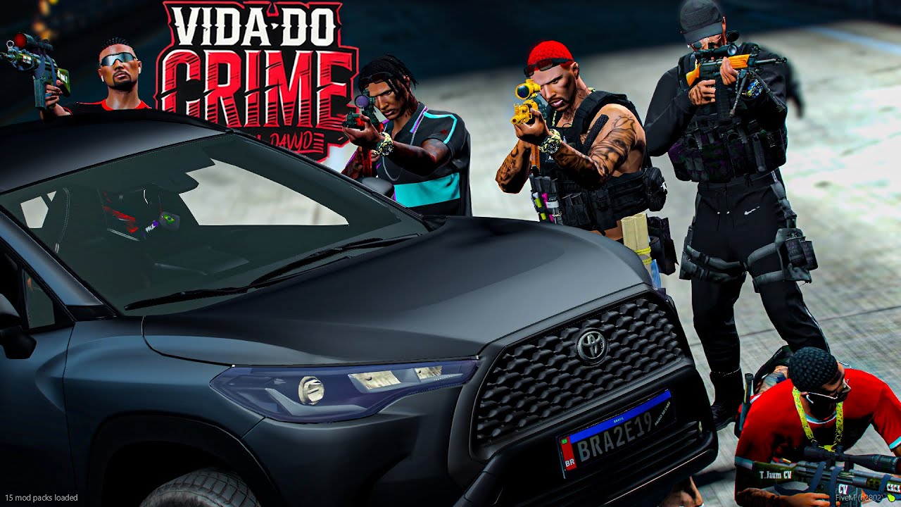 GTA 5 : VIDA DO CRIME - FECHAMOS A BRASIL PARA RESGATAR O MANO JD ✌️🚩 É TUDO OU NADA - EP.109