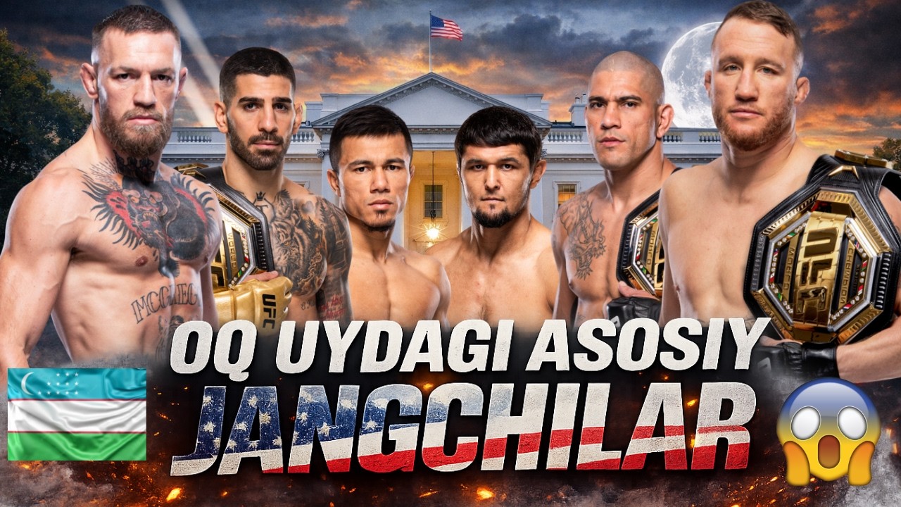 ДАХШАТ! UFC ОК УЙДАГИ ЖАНГЧИЛАР АНИК БОЛДИ! ЯНГИ ЖАНГ! УЗБЕКЛАР АКТИВ ТЕЗКОР!
