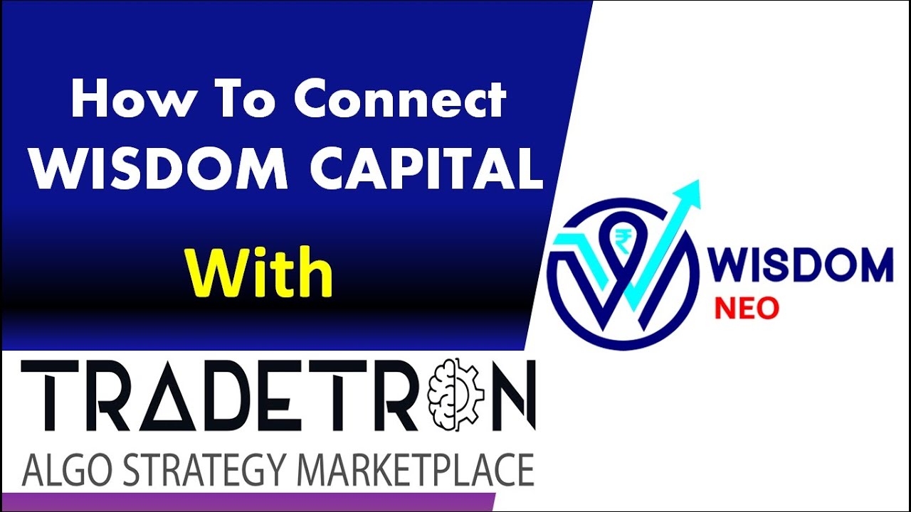 How to connect Wisdom Capital Neo with Tradetron | TradeTron Api Key | How to Add Broker