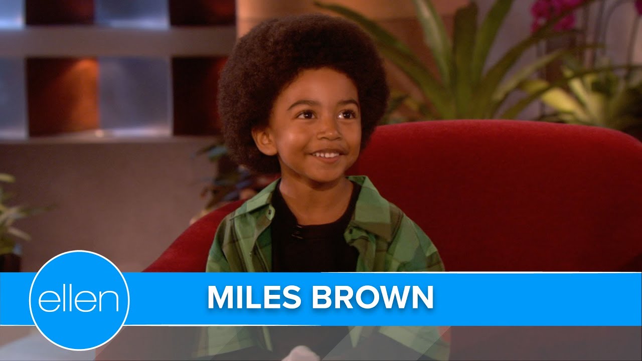 ‘Black-ish’ Star Miles Brown at 4 Years Old! (Season 7)