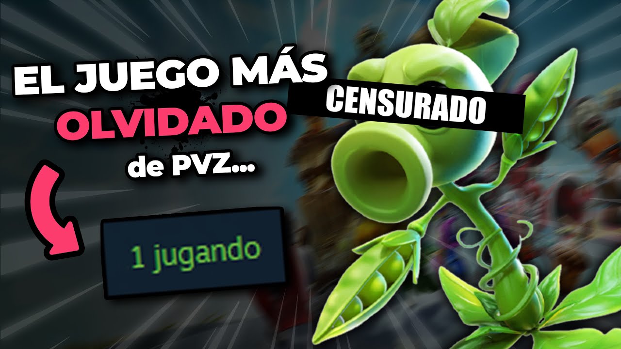 Probé el PVZ MAS OLVIDADO y.. NO HAY NADIE