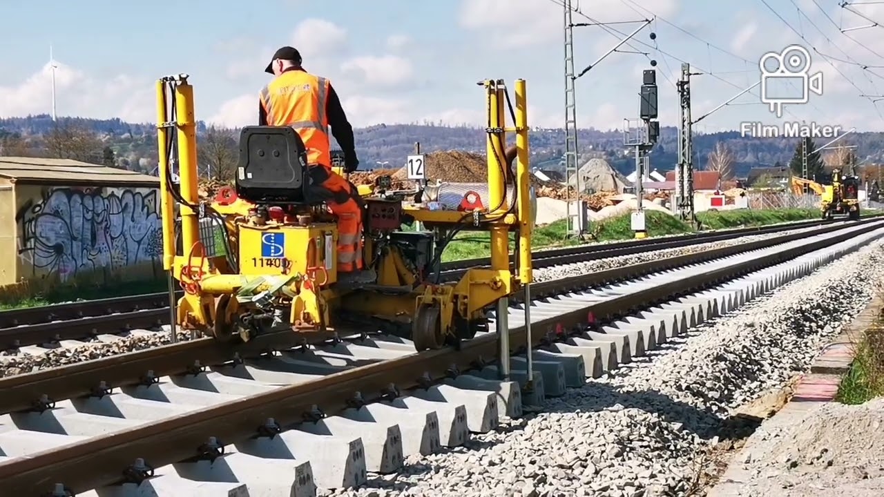 GLEISBAU SPITZKE OSTERSONNTAG 2023 REMSBAHN