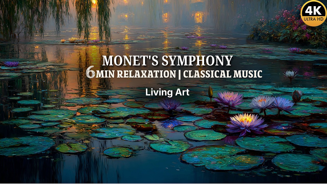 MONET'S SYMPHONY. 6 MIN RELAXATION | CLASSICAL MUSIC