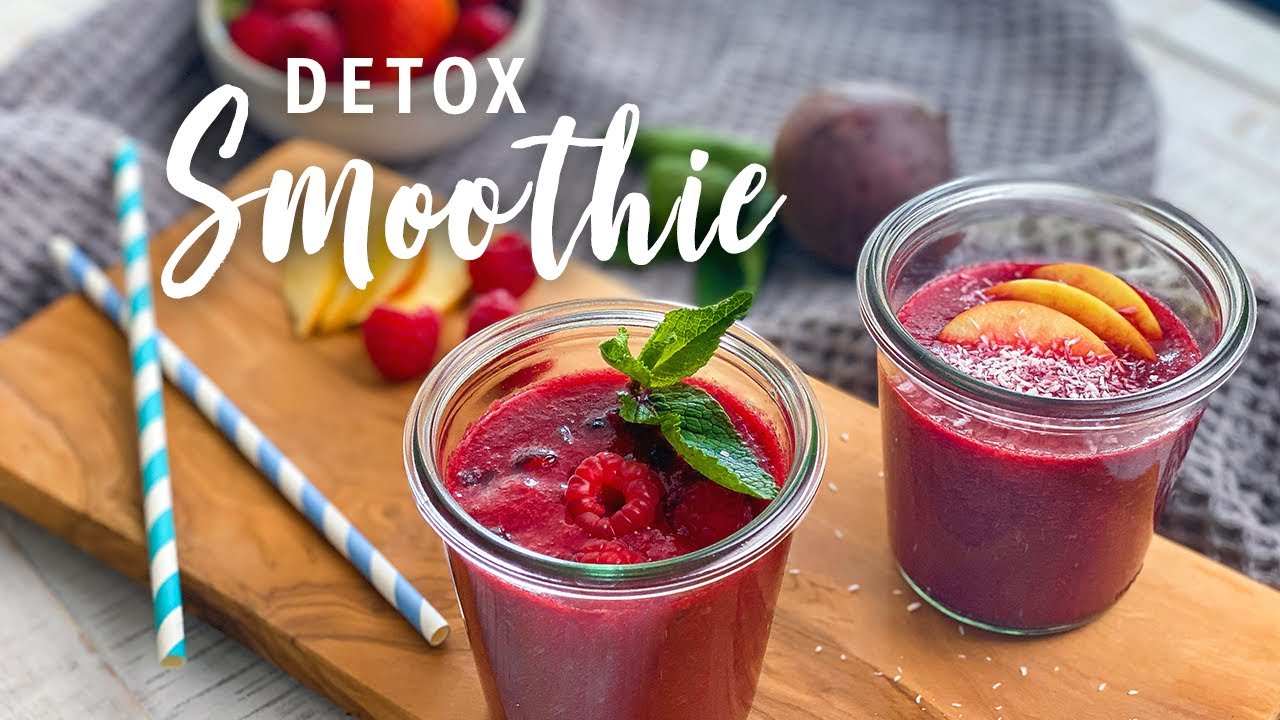 Detox Smoothie selber machen - lecker, entgiftend und entz&uuml;ndungshemmend! - IDEAL als Smoothie BOWL!