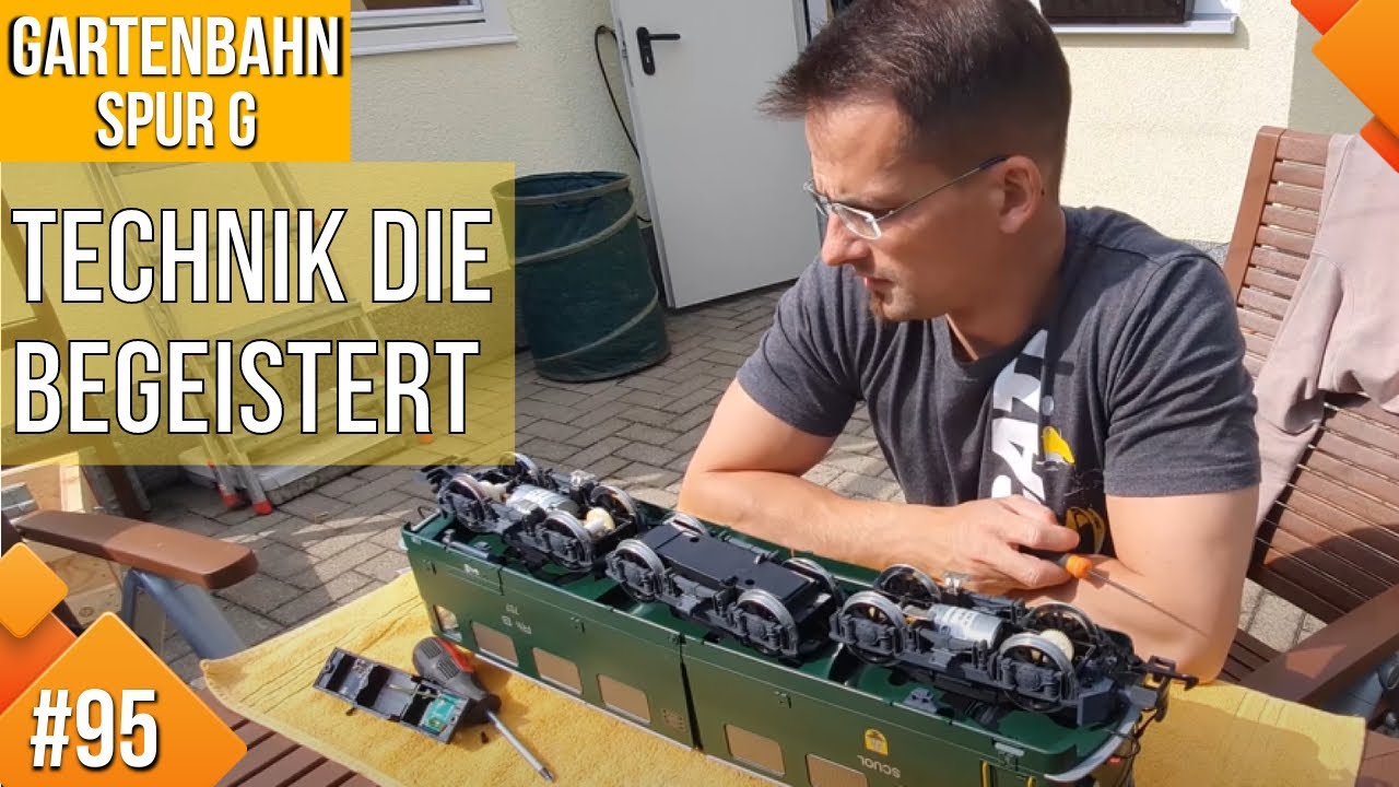 Unsere LGB Gartenbahn #95, Technik Folge 4 Teile