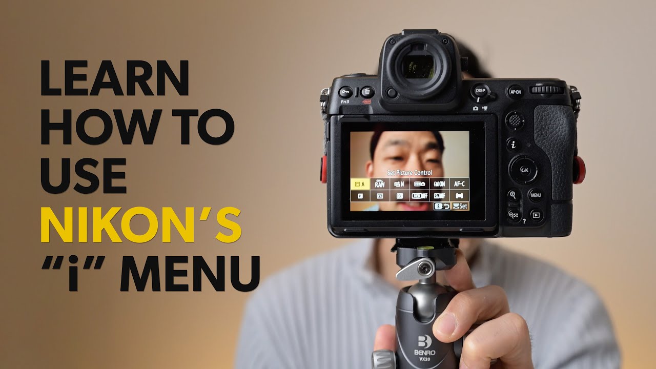 Научитесь пользоваться меню &laquo;i&raquo; на камерах Nikon Z9, Z8, Z6iii, Zf, ZR, Z5ii, Z50ii.