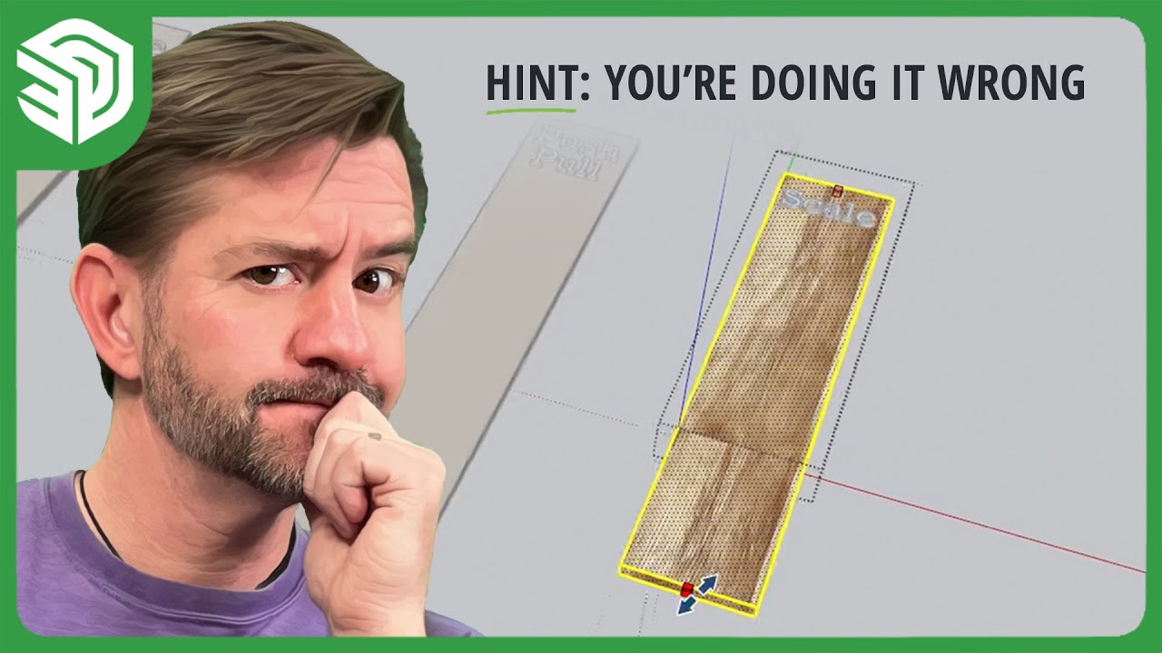 Why are my materials TILING when I SCALE?