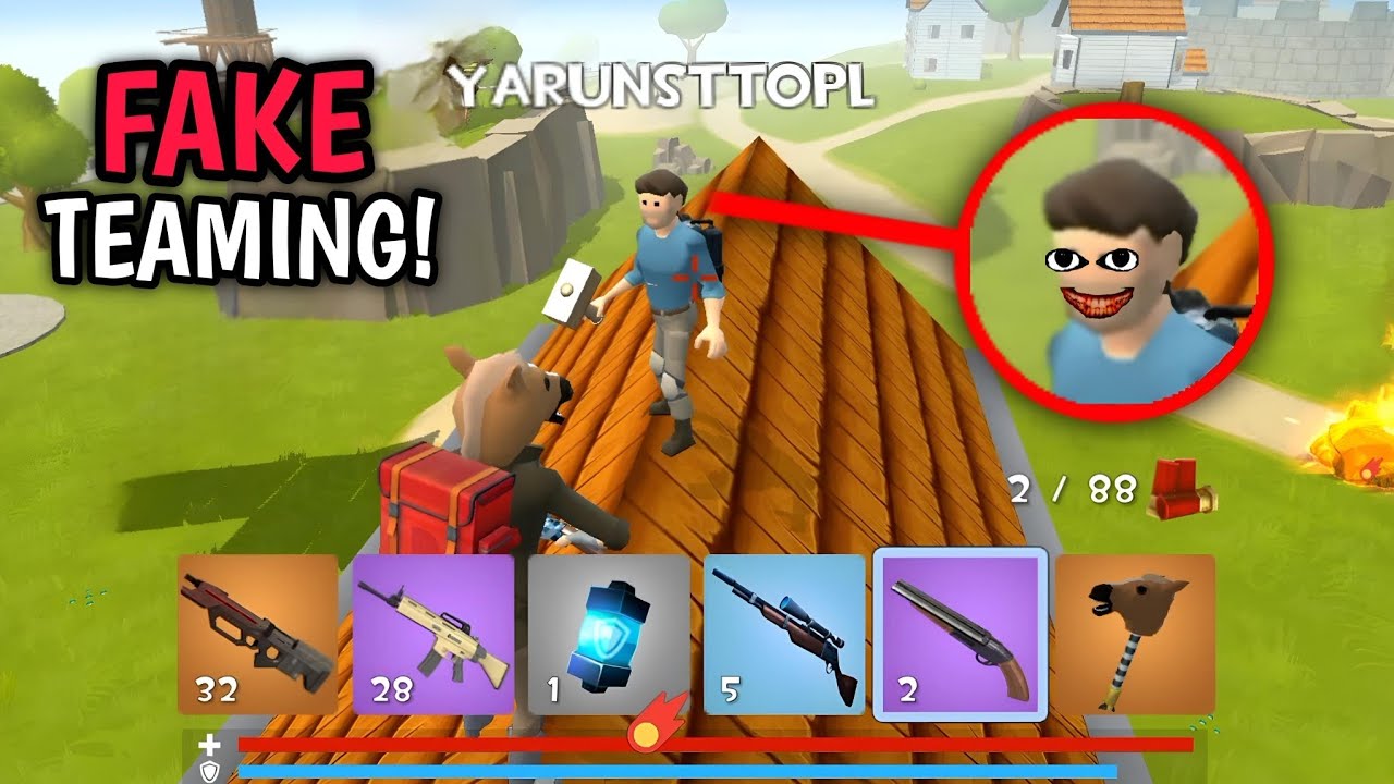 DON'T TRUST ON TEAMING! 😡 Rocket Royale Ultra Smooth Gameplay!