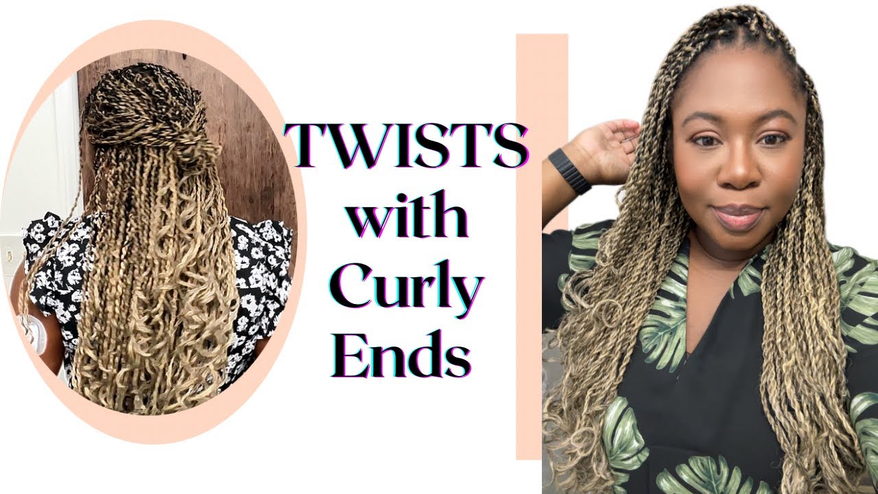 Blonde Twists with Freetress BROWN-ASH Blonde Mix