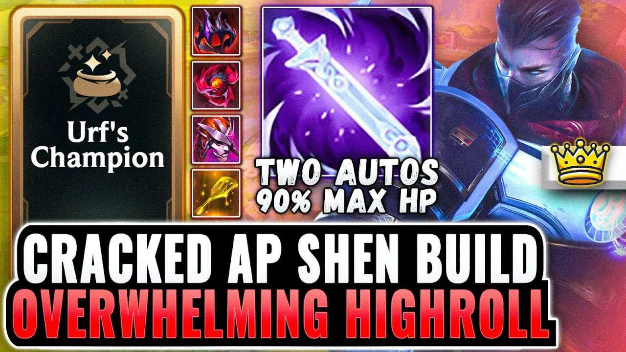 AP Shen Nuclear Autos: 90% Max HP Damage - Hidden OP Build | League Arena Gameplay