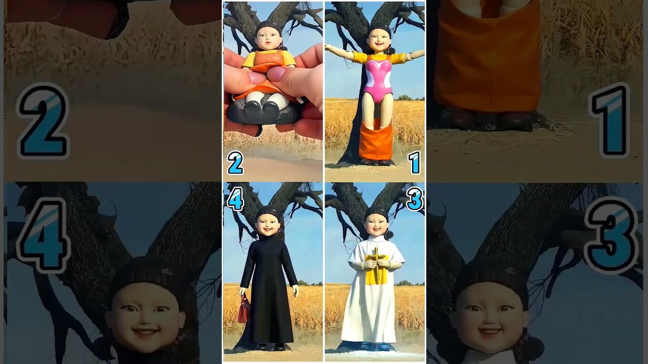 Cute doll 🧸 86 #squidgame #squidgameplot  #ruinedbyAi #shortsviral #cute #squidgame3 #squidgame2