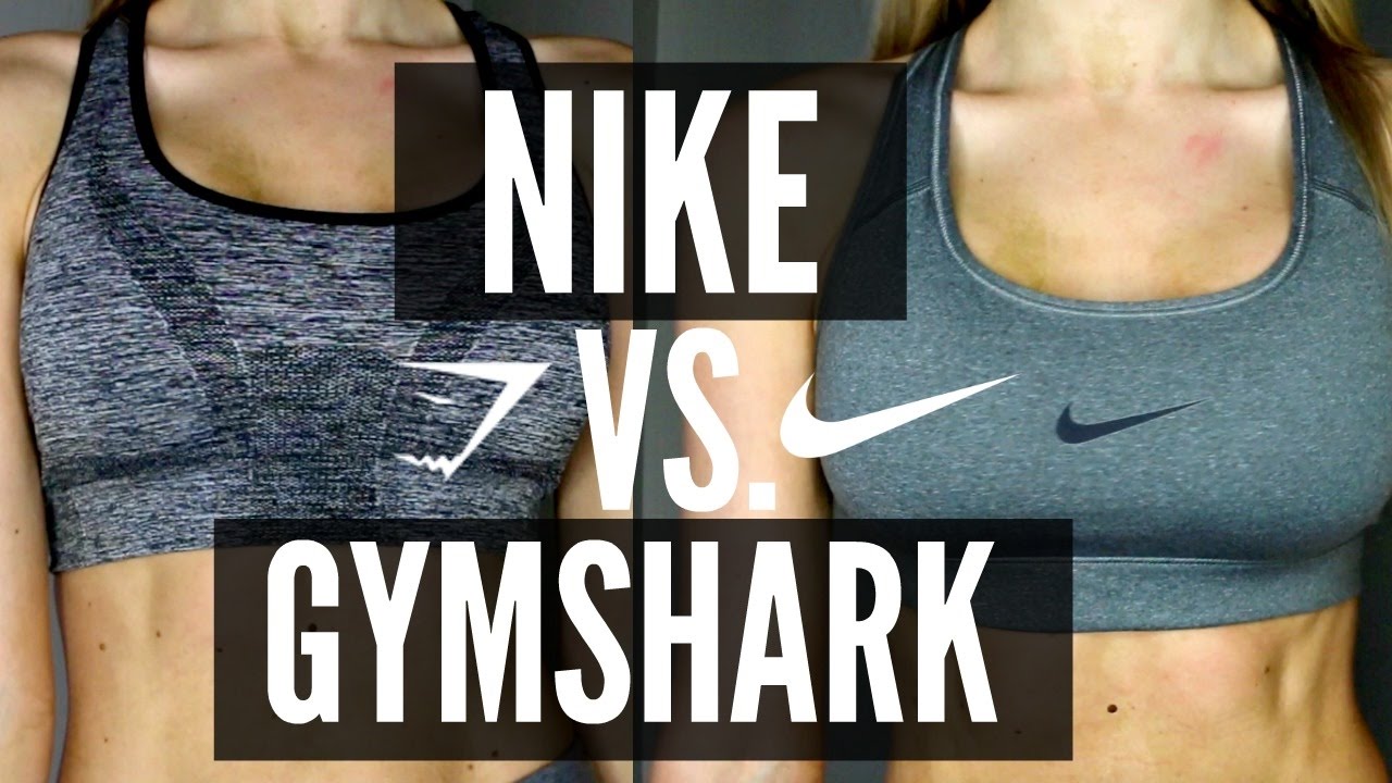 Nike vs. Gymshark Sports Bra | Try On & Review | Keltie O'Connor