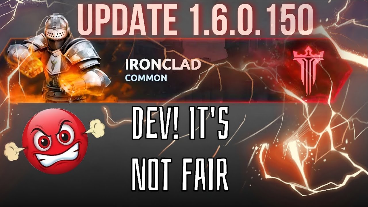 Developer made Ironclad weak || Shadow Fight 4 Arena