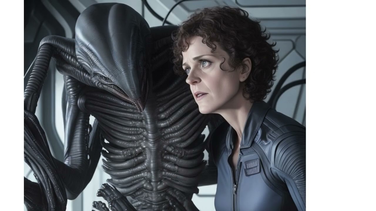 Spaceship crew Prometheus  into someone else, visuals of Alien, Alien creature designer H. R. Giger