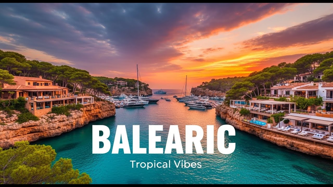 BEST OF BALEARIC CHILLOUT 🌅 Mediterranean Sunset Lounge Mix