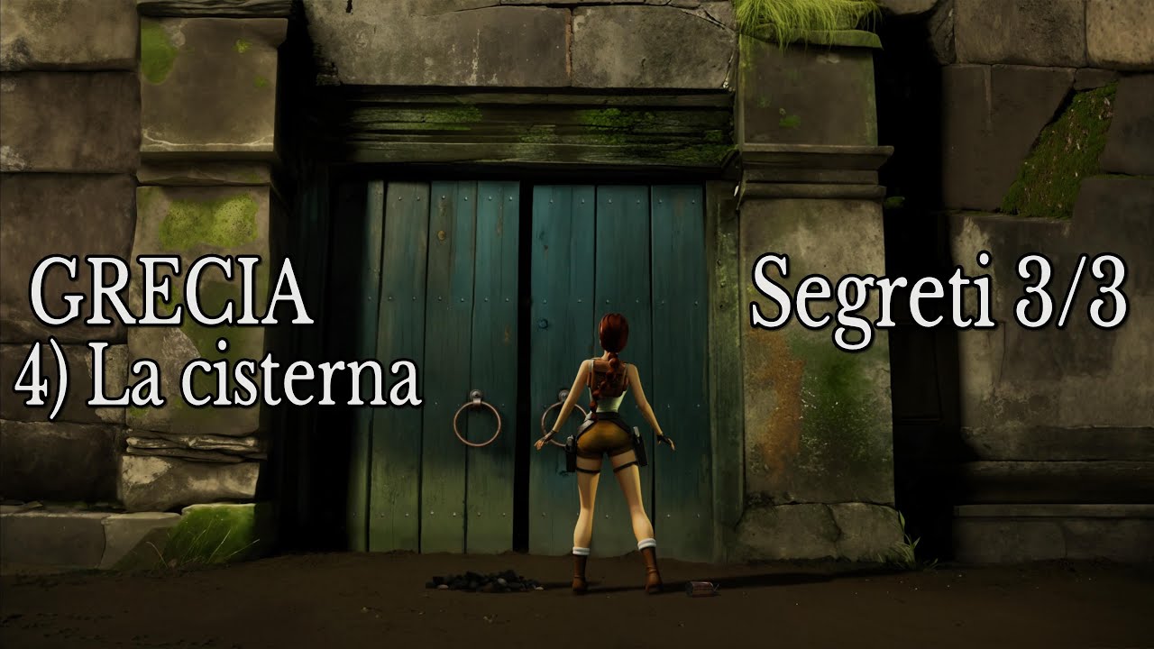 PS5 - Tomb Raider I Remastered 4K HDR - 8) Grecia 4/5: La cisterna