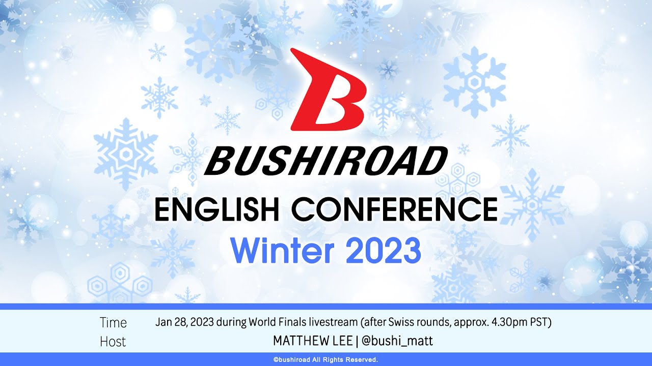 Bushiroad English Conference Winter 2023 - Shadowverse: Evolve
