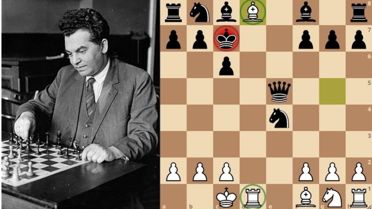 Richard Reti beats Tartakower in 11 moves. Reti checkmate