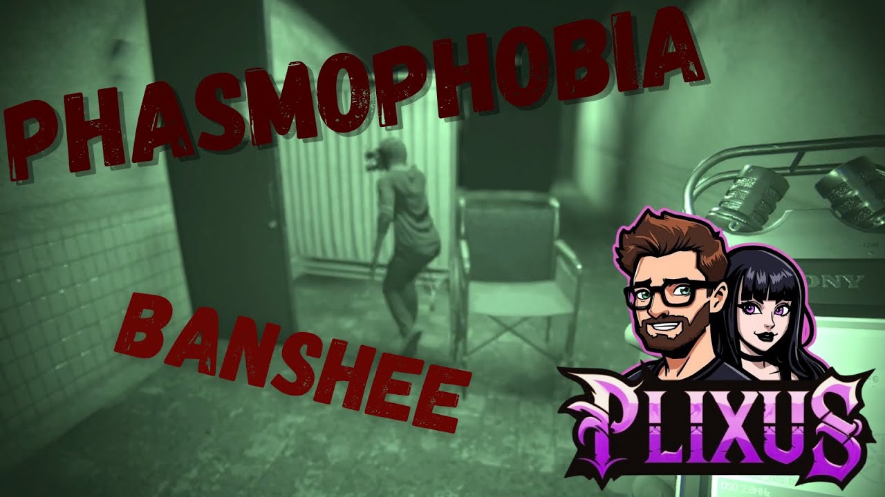 Phasmophobia Asylum, Prison Banshee 3x Gejagt mit Victoria.