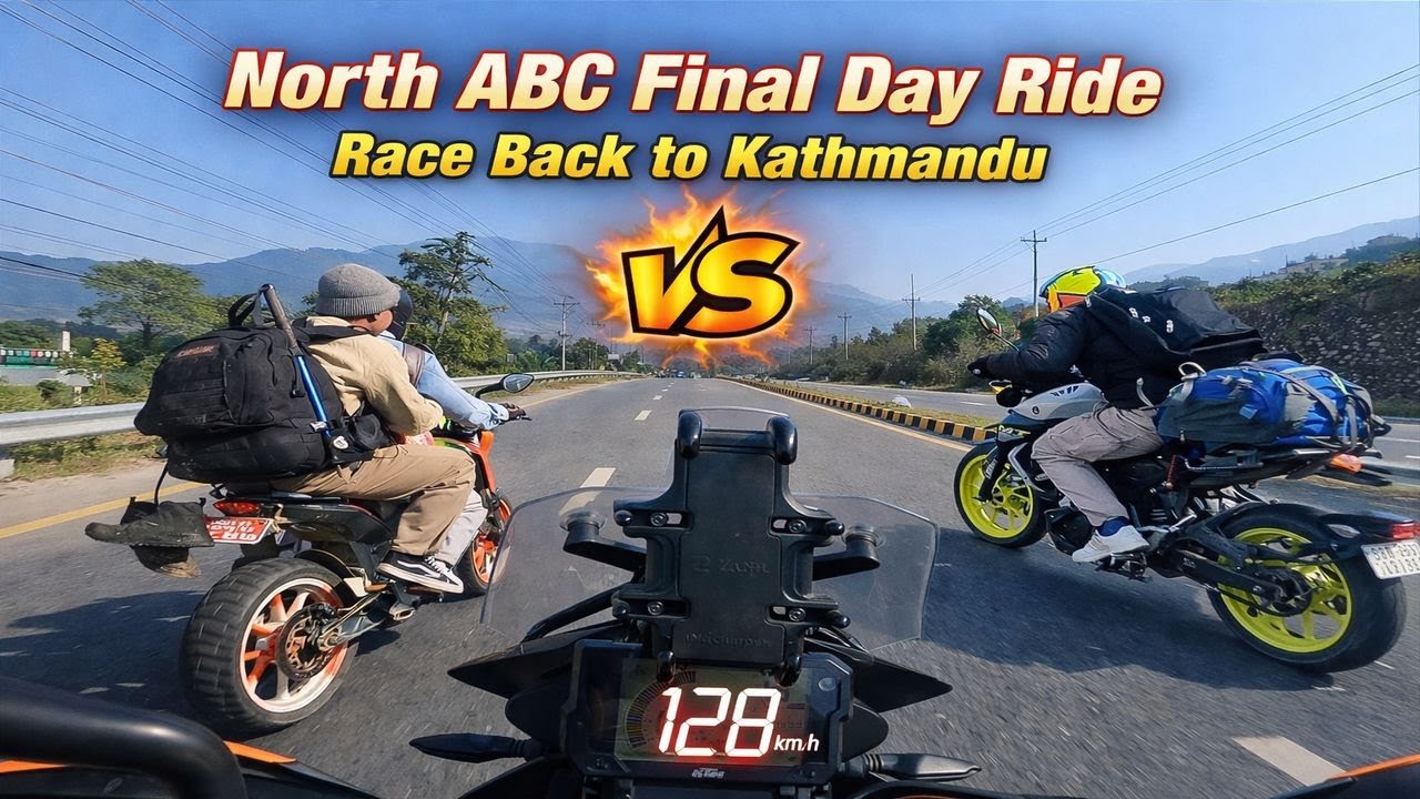 Ride turns into Race | NORTH ABC Final Day 🔥 KTM ADV vs Duke vs MT | ABC Trek, EP 04 | Top Speed 😮