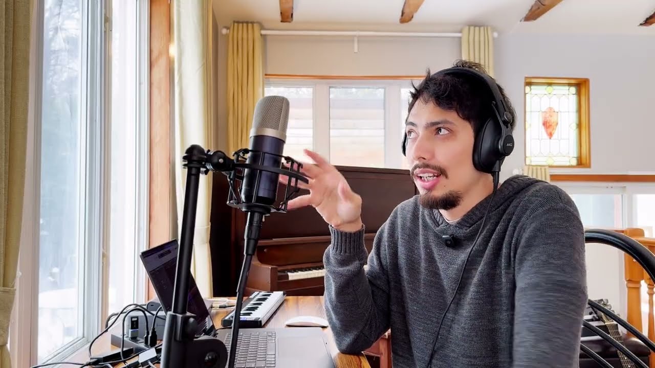 How to record Bon Iver style vocals