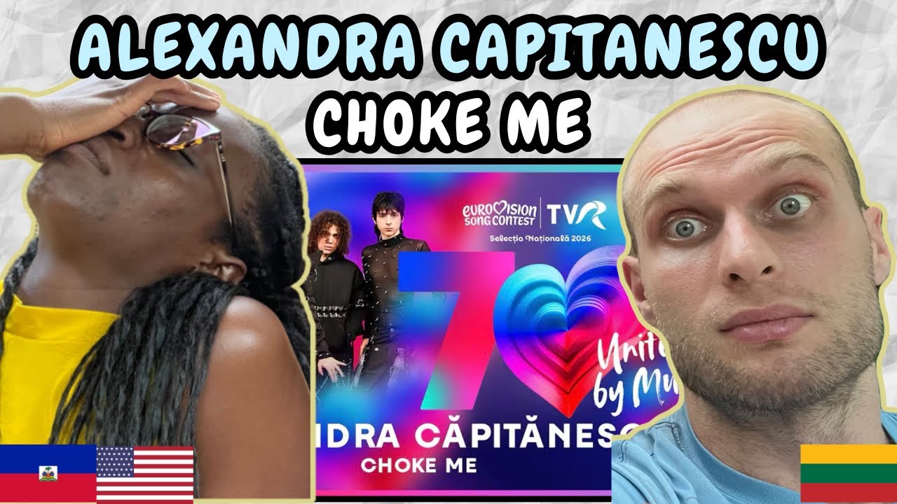 REACTION TO Alexandra Căpitănescu - Choke Me (Semifinalist Eurovision România 2026)