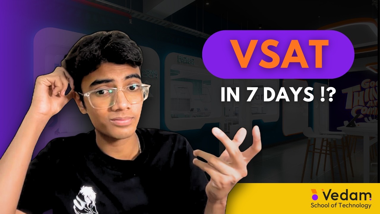 VSAT 2026 Preparation Strategy | Complete Guide for Vedam Entrance