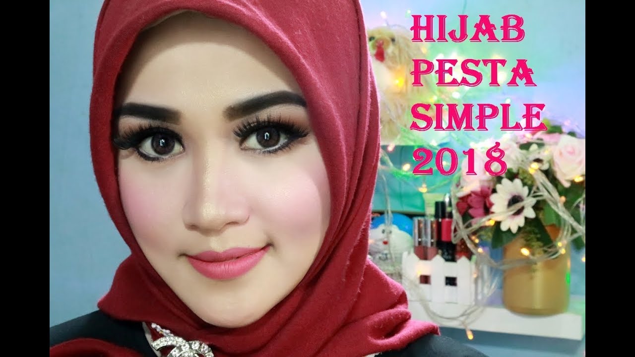 Cara Hijab Simple,glamor Dan Mewah Dan Gampang Ditiru [ untuk ke pesta ]
