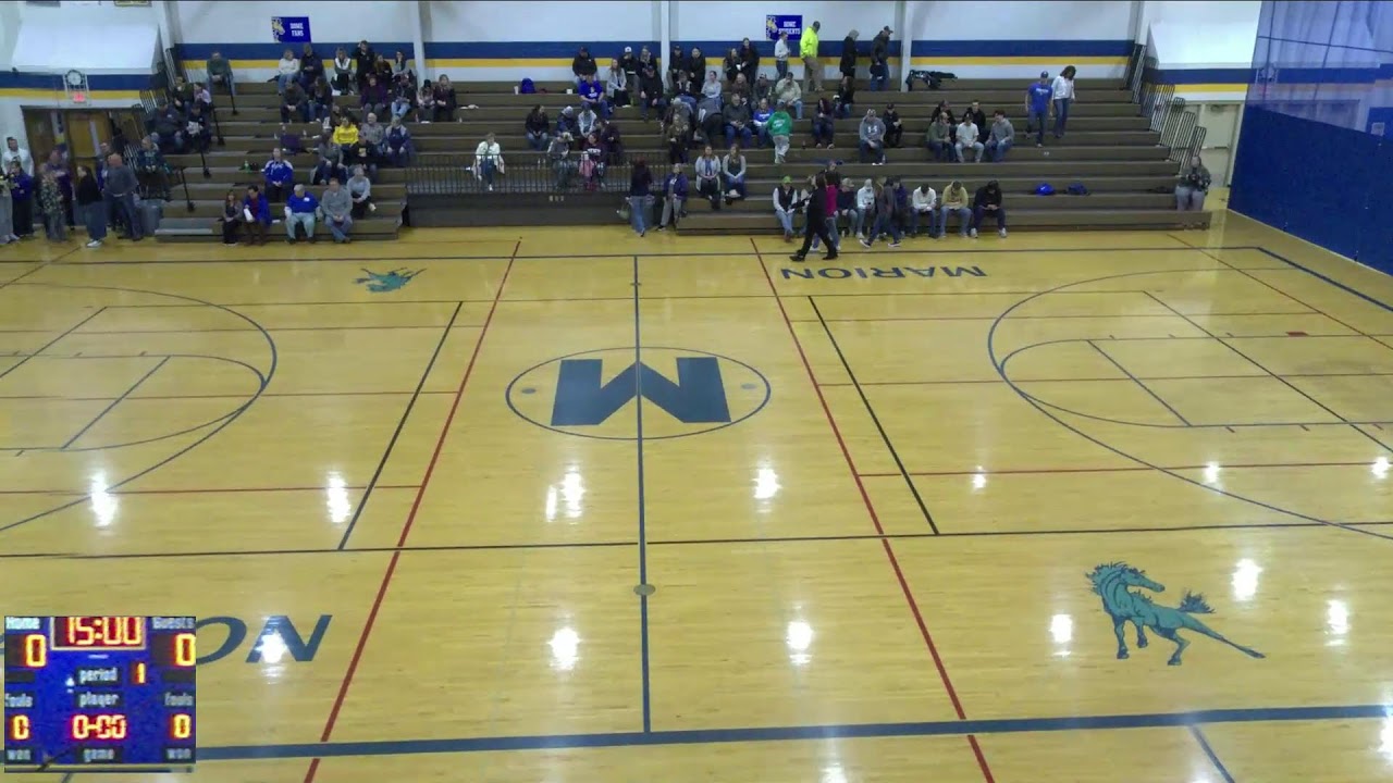 Marion JV Girls vs Berlin High School Girls' JuniorVarsity Basketball