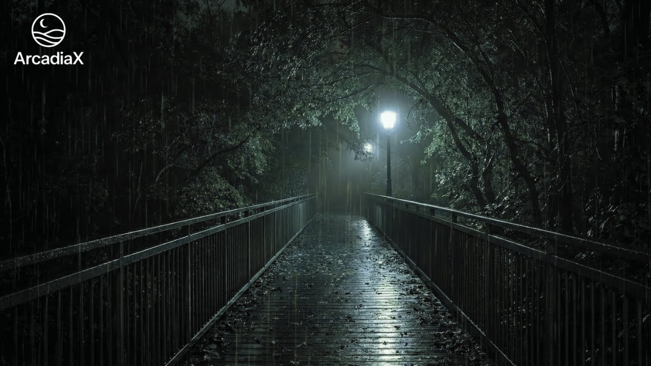 Stormy Night Rain with Thunder | Anxiety & Stress Relief
