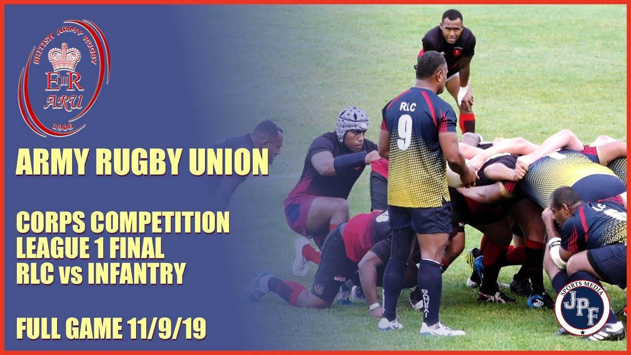 RLC vs Infantry Mens League 1 Corps Competition Final FULL GAME 11-9-19