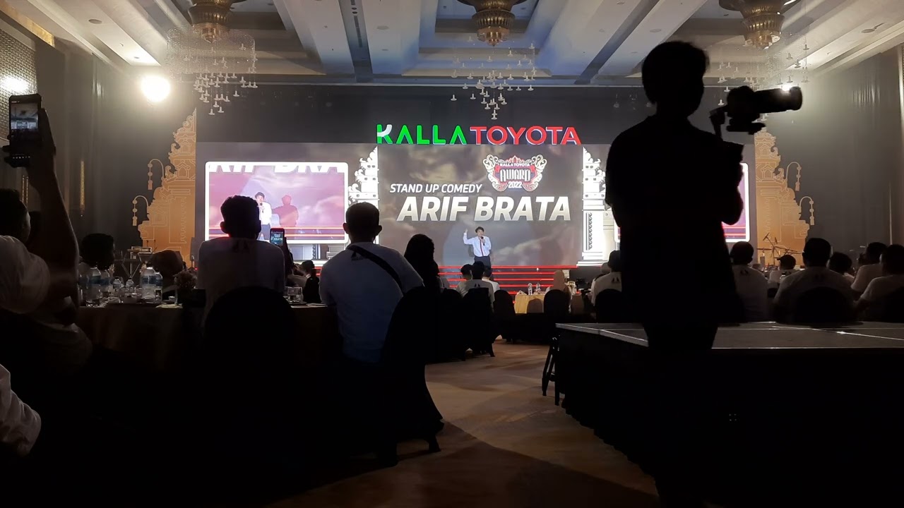stand up comedy arif brata kalla Toyota Award 2022 Bali