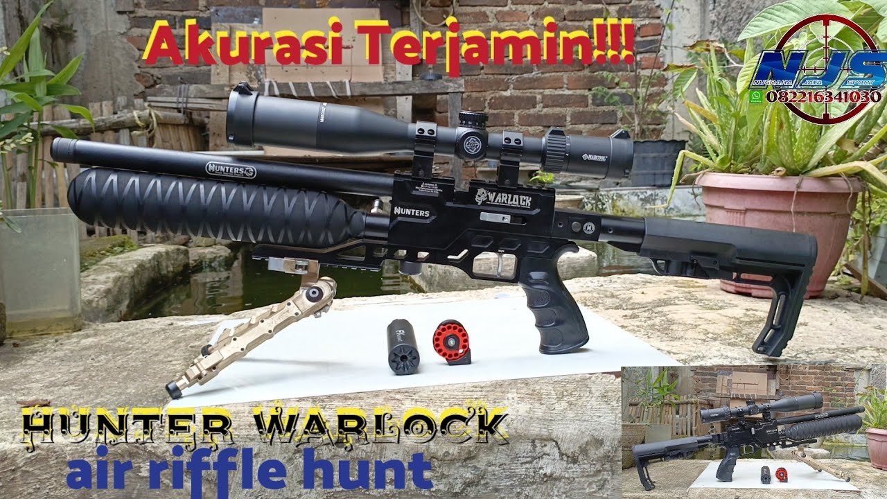 AKURASI TERJAMIN! SENAPAN PCP PREDATOR BOCAP HUNTER WARLOCK TACTICAL PUNYA MAS ANTON ACEH