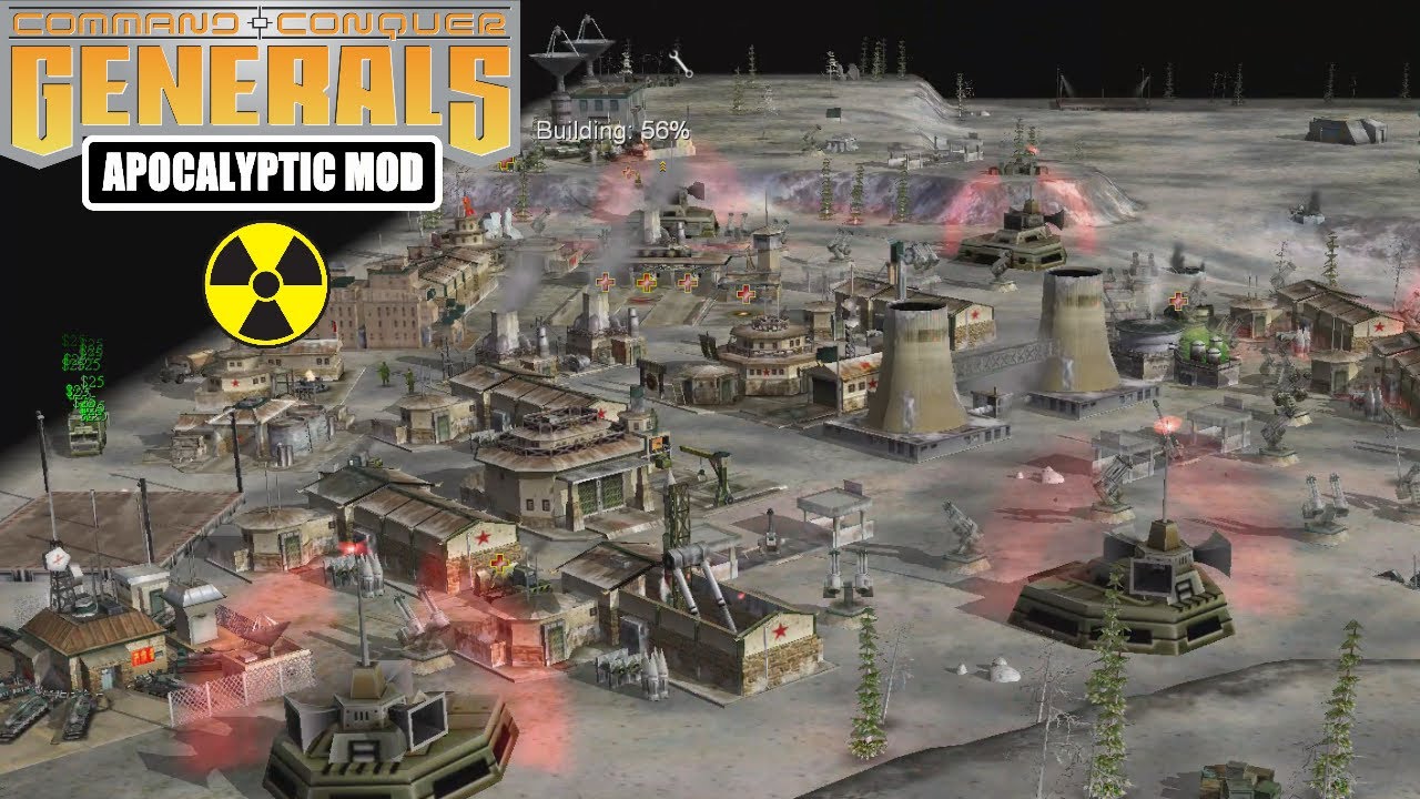 NUKE FORTRESS C&C Generals Zero Hour Apocalyptic 2.2