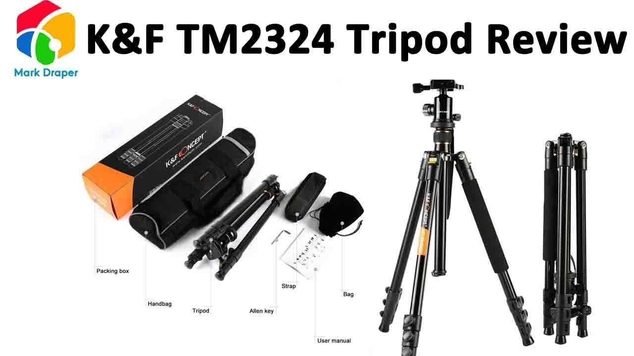 K & F Concept TM2324 Обзор штатива
