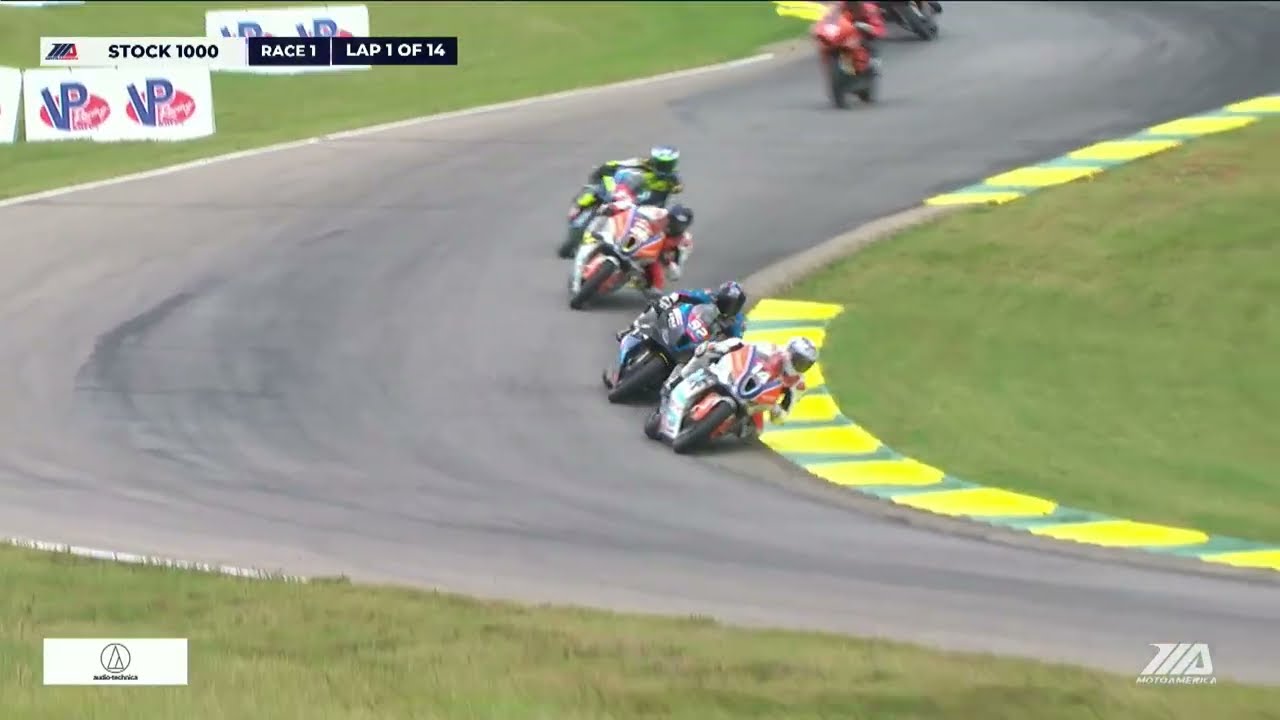 Stock 1000 Race 1 at VIR 2025 - HIGHLIGHTS | MotoAmerica