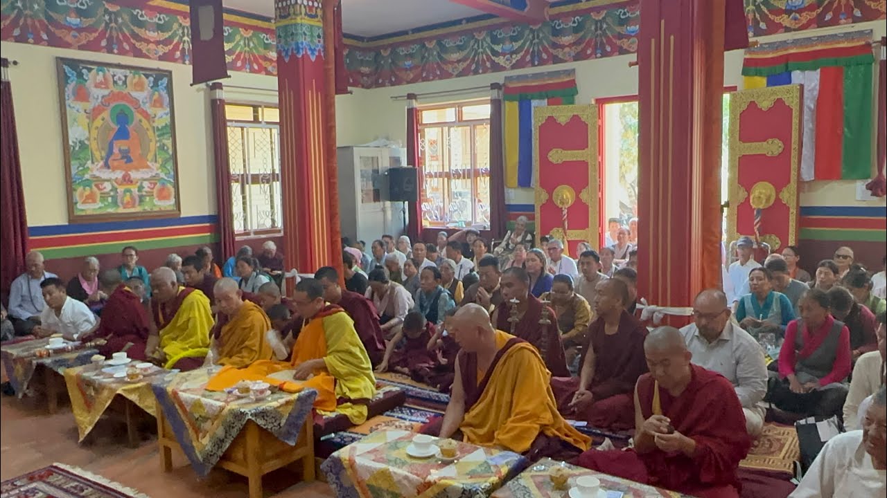 ཚེས་དབང།   Public  WANG @ Shaphenling Gonpa, camp_1, Mundgod/ 
