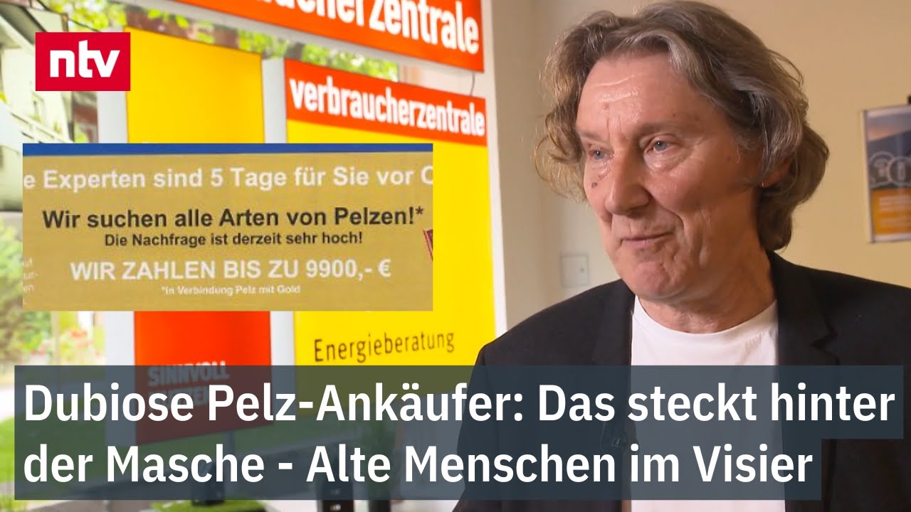 Dubiose Pelz-Ank&auml;ufer: Das steckt hinter der Masche - Vor allem alte Menschen im Visier