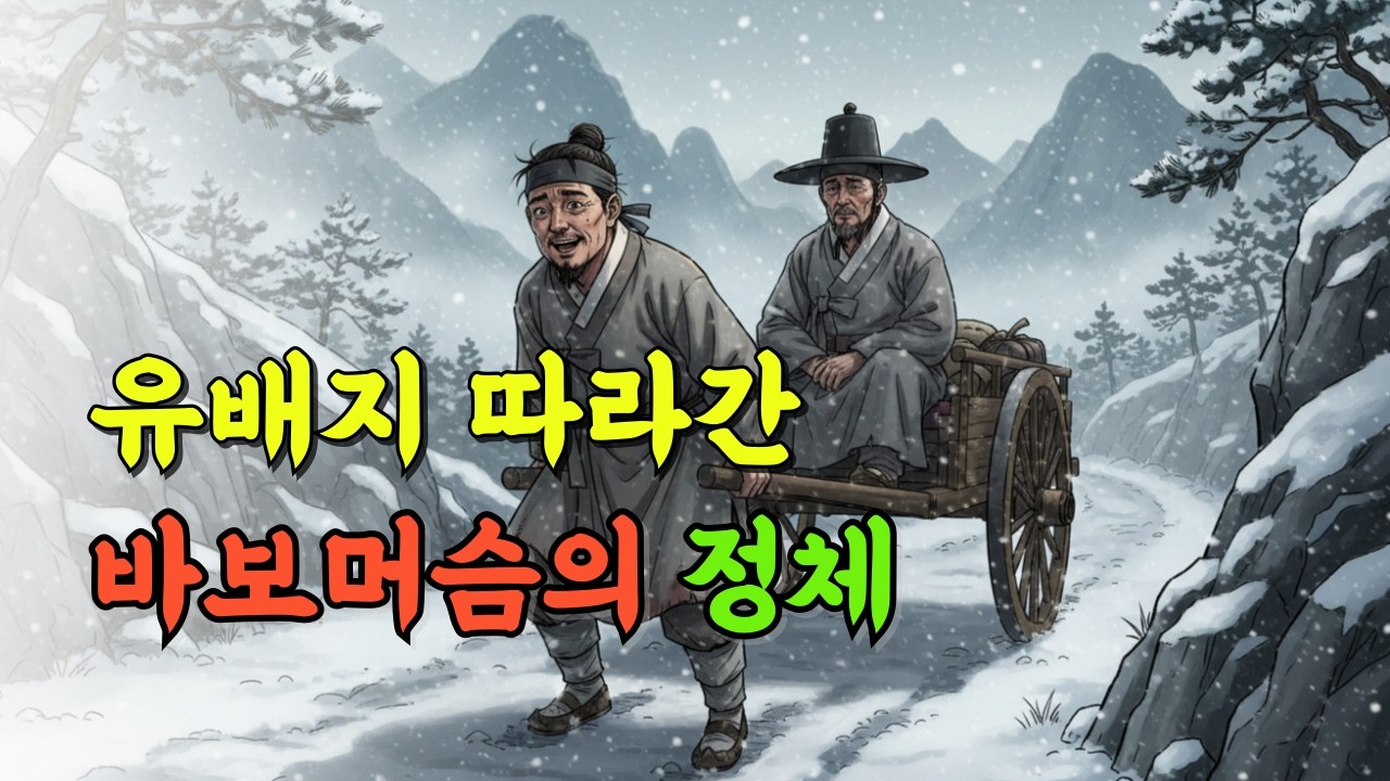 유배지까지 따라온 바보 머슴… 왕 앞에서 그의 정체가 밝혀졌다 | 조선시대 야담