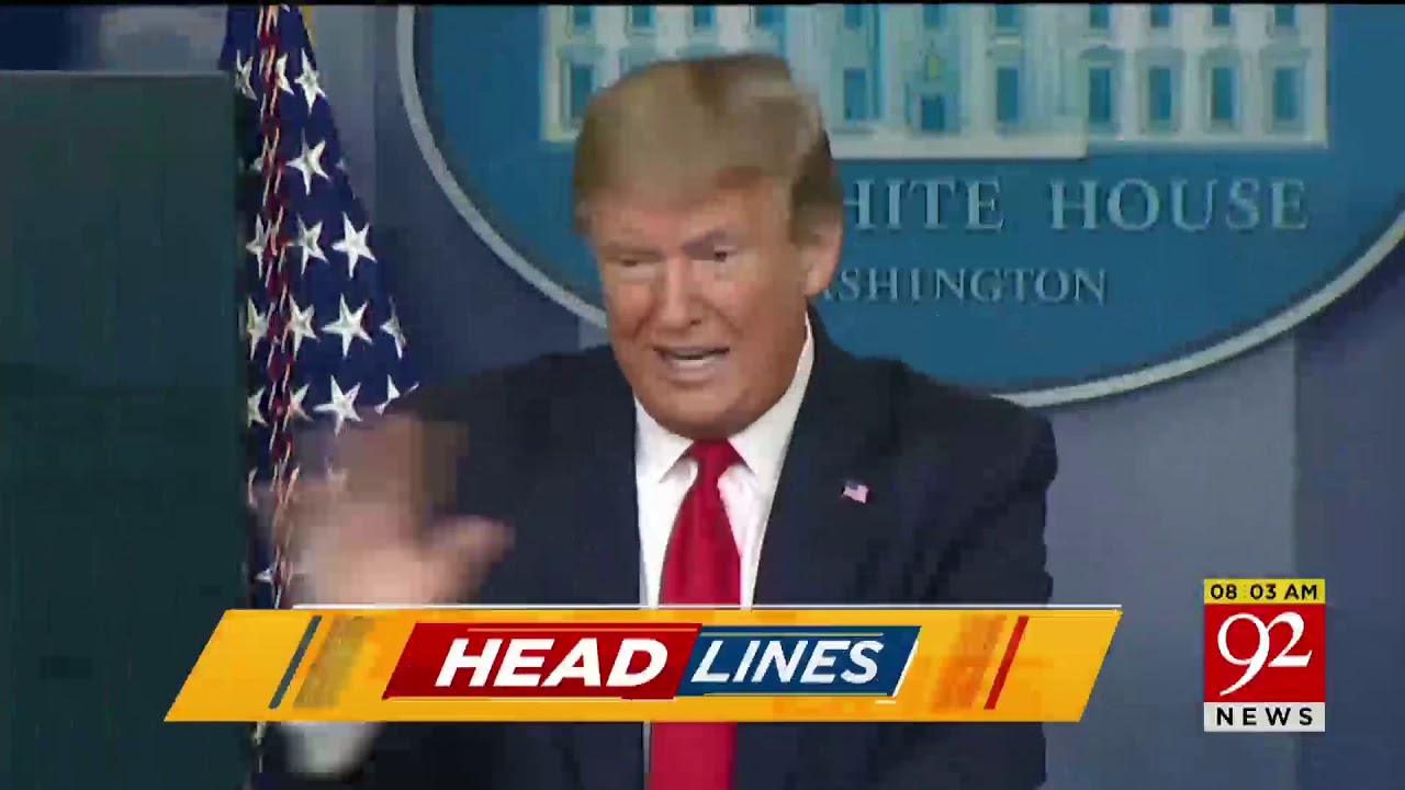 Headlines | 11 PM | 13 April 2020 | 92 News Canada
