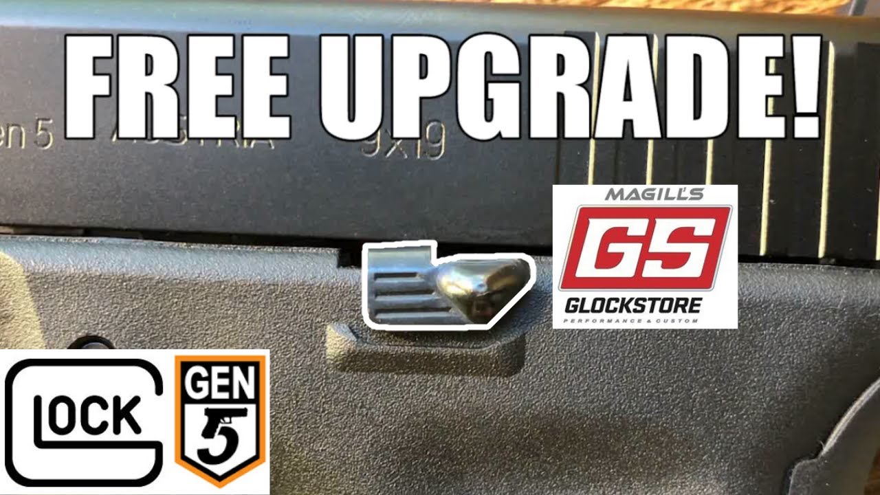 FREE GLOCK STORE UPGRADE | Gen 5 Glock 19 Extended Slide Lock