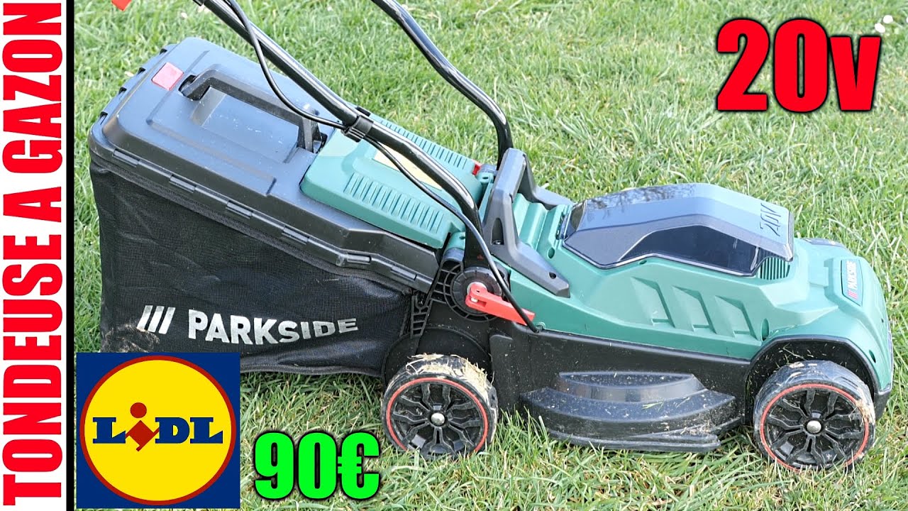 Аккумуляторная газонокосилка LIDL 20V PARKSIDE PRMA 20-Li A1 33см 65мм