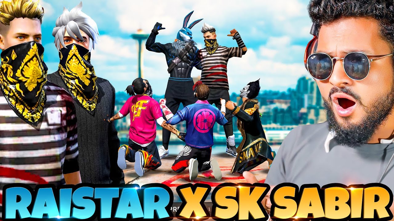 SK SABIR BOSS X RAISTAR VS V BADGE LIVE STREAMER 💀 Rai Won New Gun 🤑 आजा Ansh Bond 1 Vs 50 में!! 😤